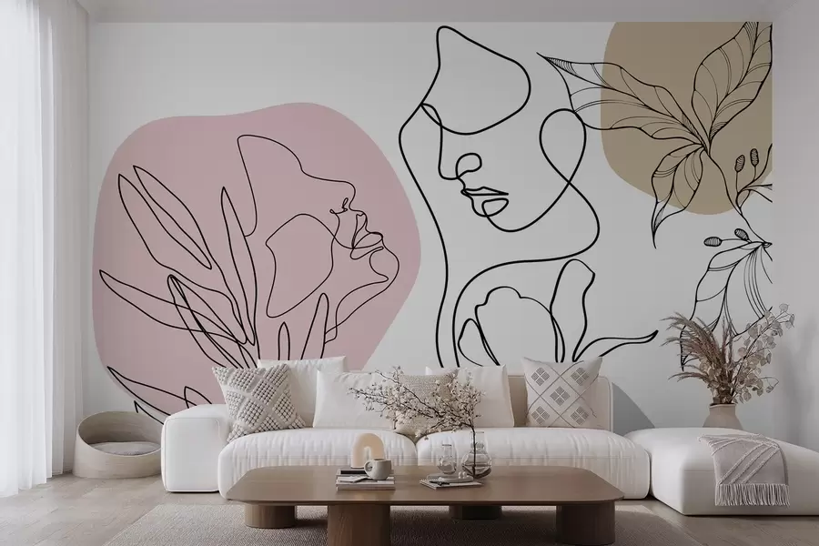 wall murals Abstraction w04780