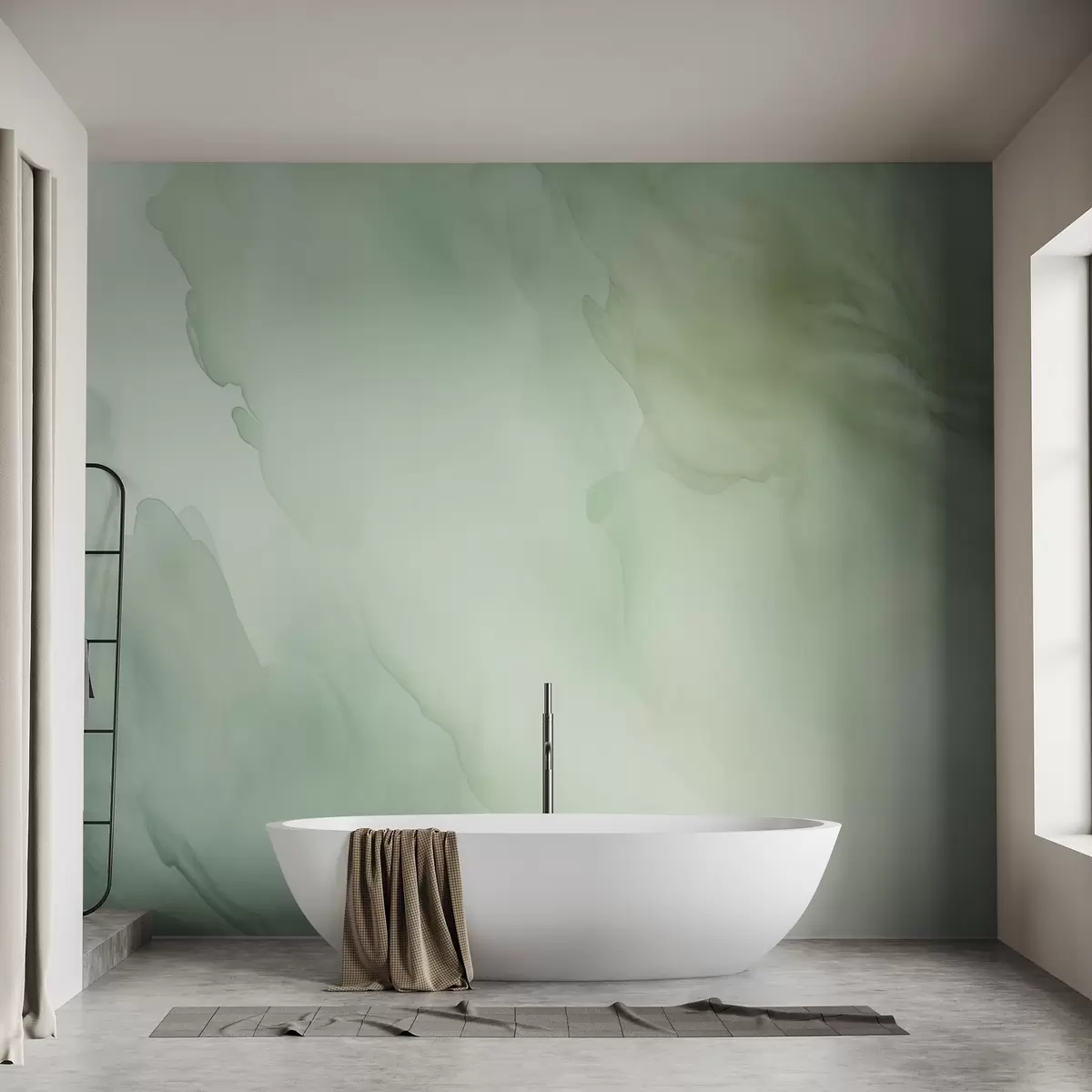 wall murals Watercolor smudges w04751