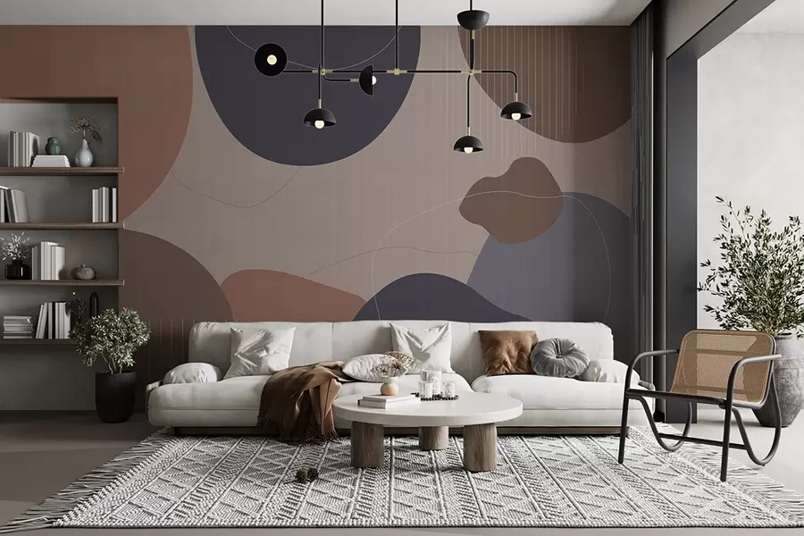 wall murals Abstract circles w04759