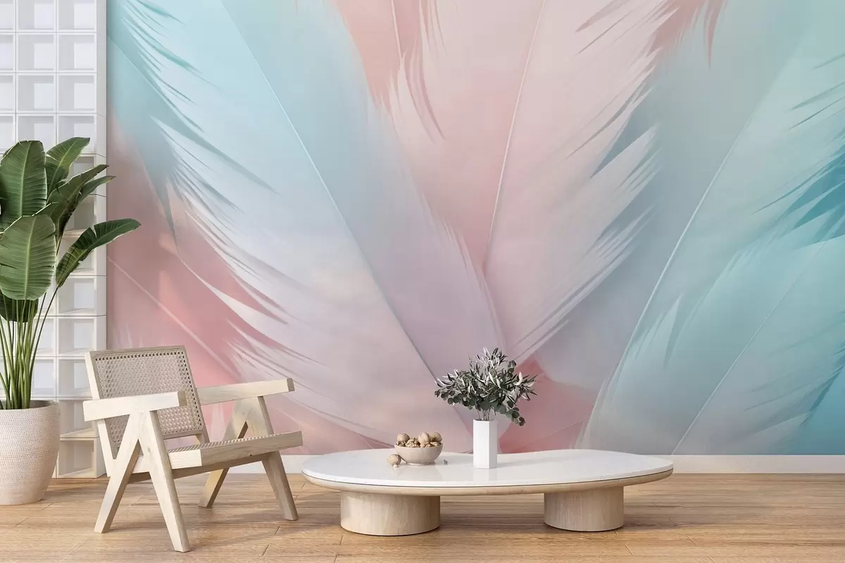 wall murals Feathers w04808