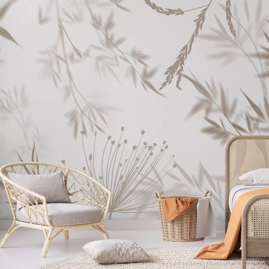 wall murals Foliage silhouettes w04850v1