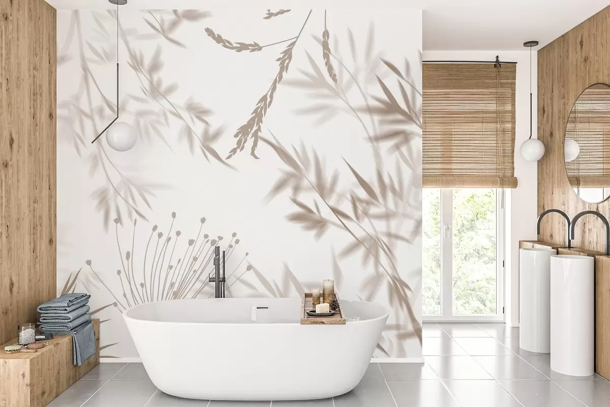 wall murals Foliage silhouettes w04850v1