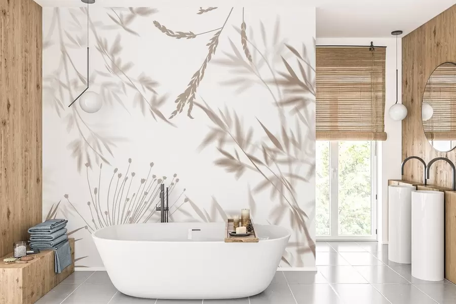 wall murals Foliage silhouettes w04850v1