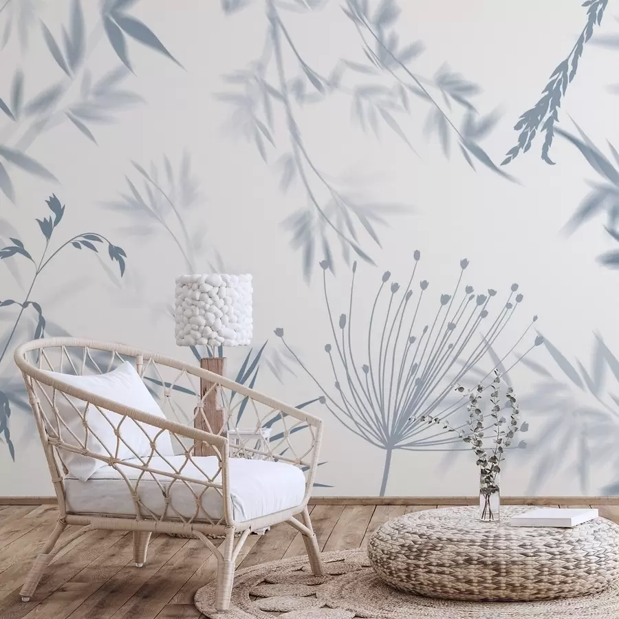 wall murals Foliage silhouettes w04850v2