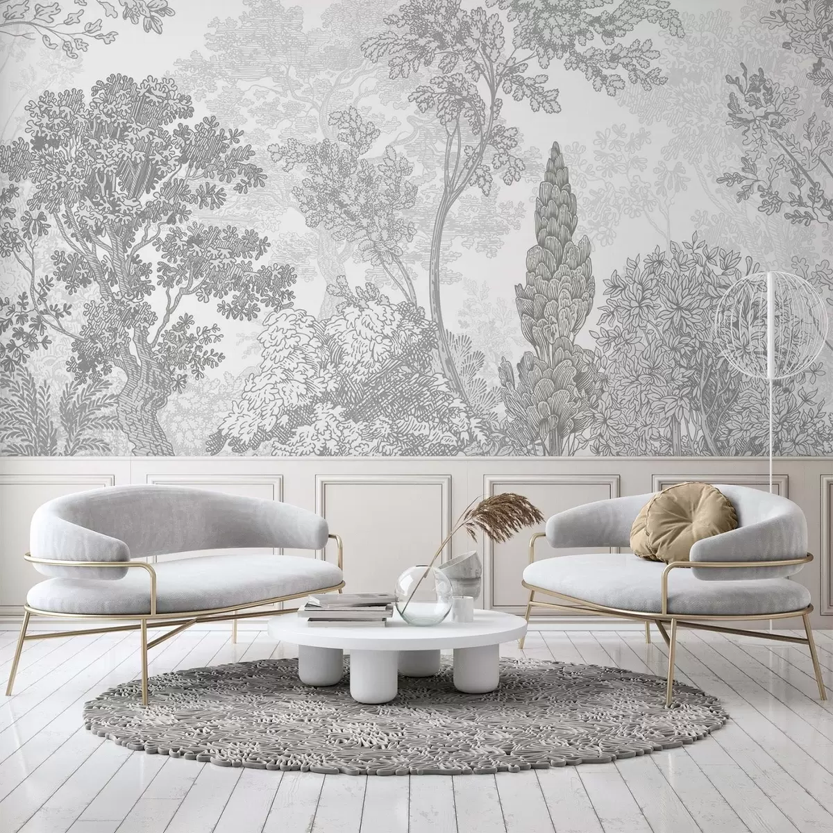 wall murals Trees w04851v3