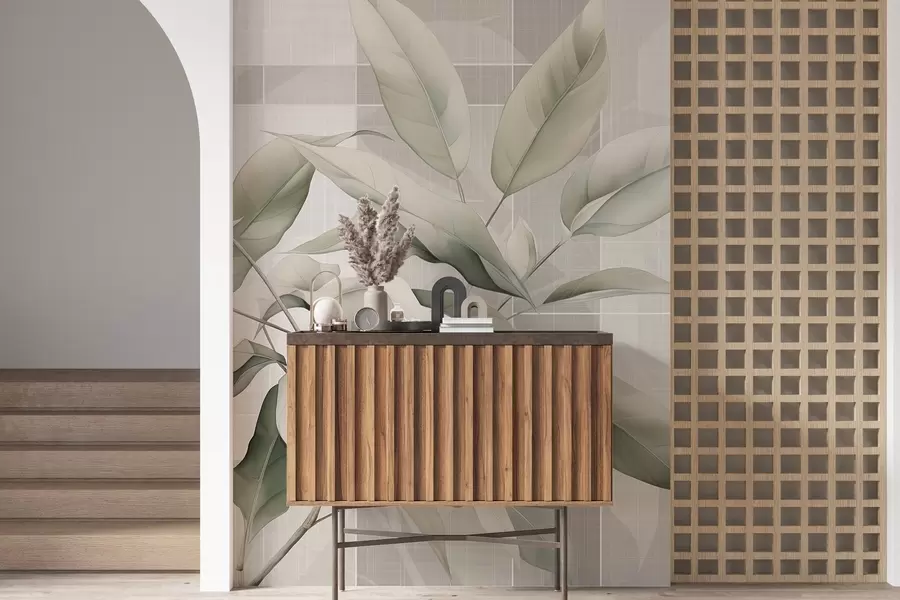 wall murals Graceful tree branch w04840