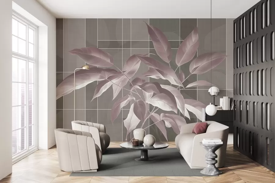 wall murals Graceful tree branch w04840v2