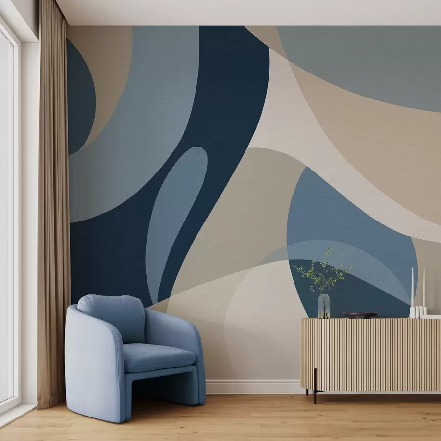 wall murals Geometric abstraction w04843
