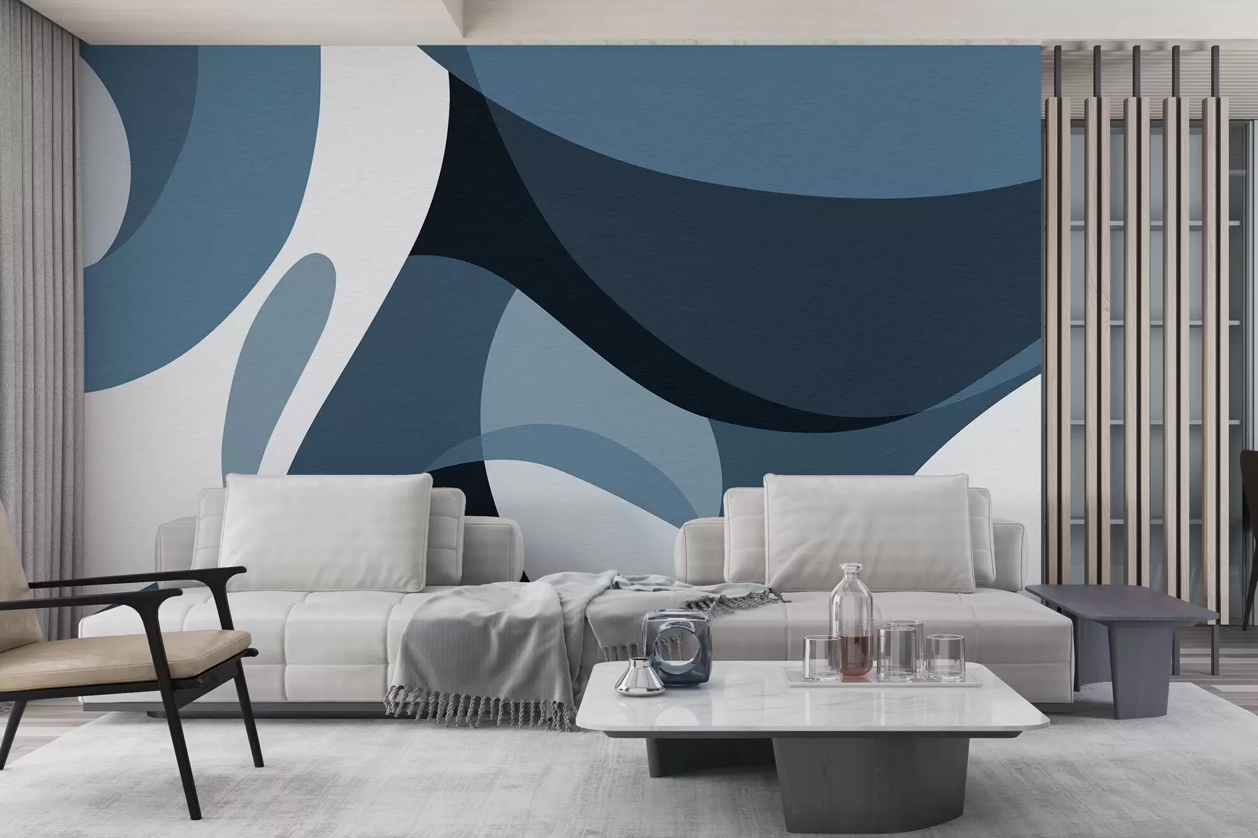 wall murals Geometric abstraction w04843v1