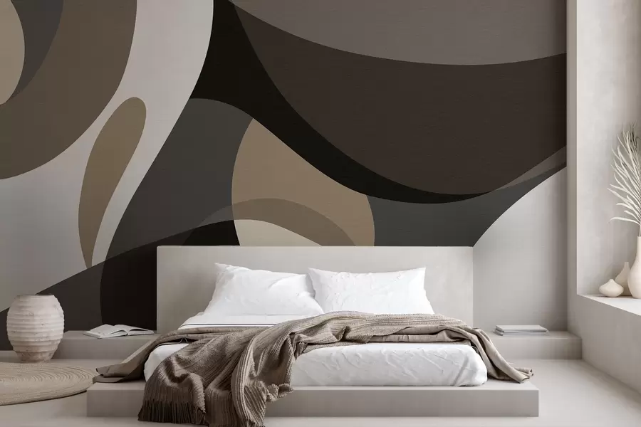 wall murals Geometric abstraction w04843v3