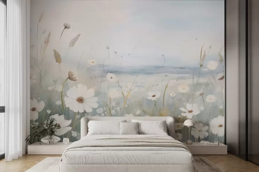 wall murals Flower field w04867