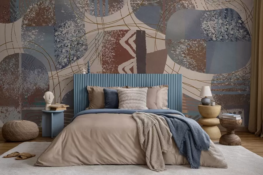 wall murals contemporary abstraction w04871