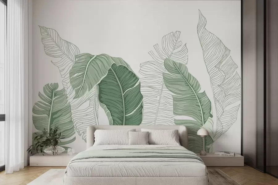 wall murals Foliage w04895