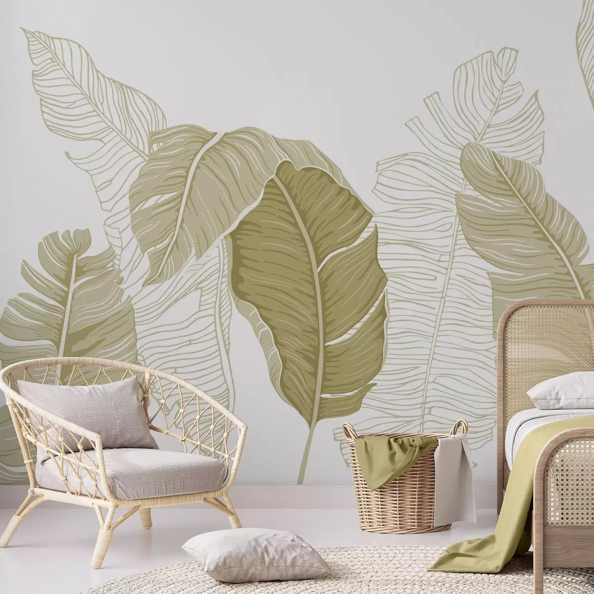 wall murals Foliage w04895v2