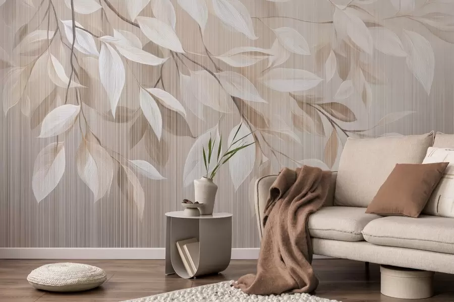 wall murals Hanging tree branch w04903