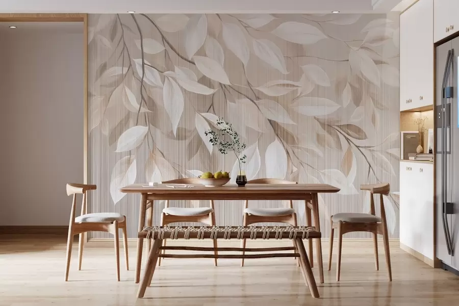 wall murals Hanging tree branch w04903