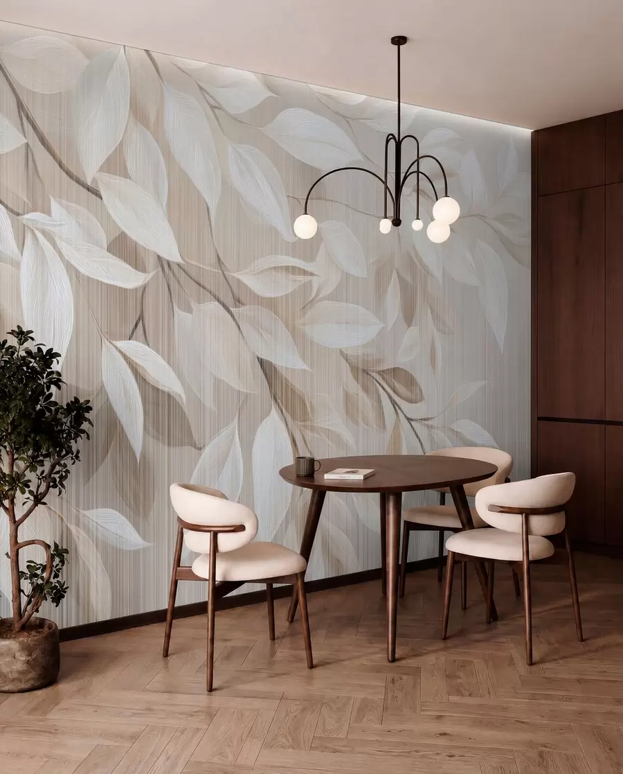wall murals Hanging tree branch w04903
