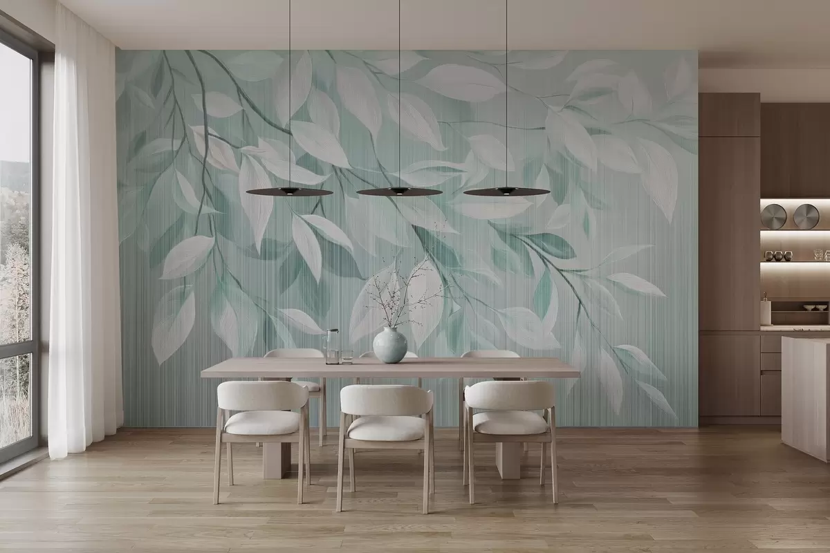 wall murals Hanging tree branch w04903v1