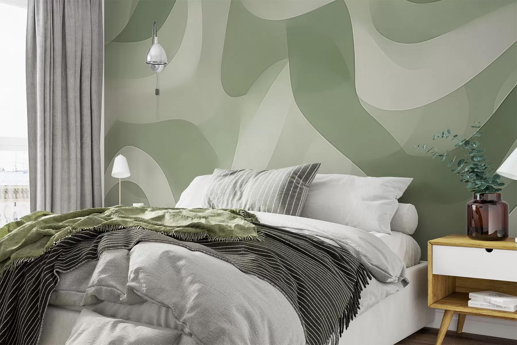 wall murals Abstract waves w04888