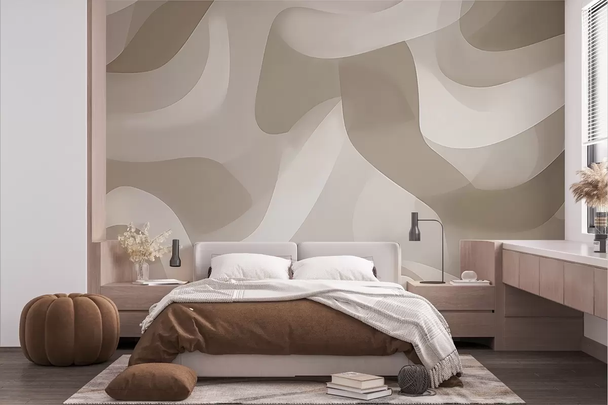 wall murals Abstract waves w04888v1