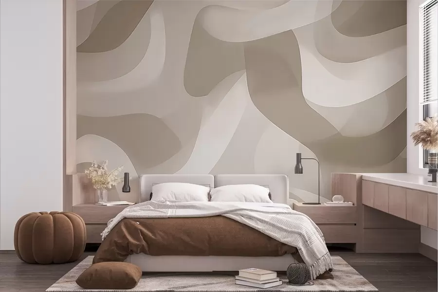 wall murals Abstract waves w04888v1