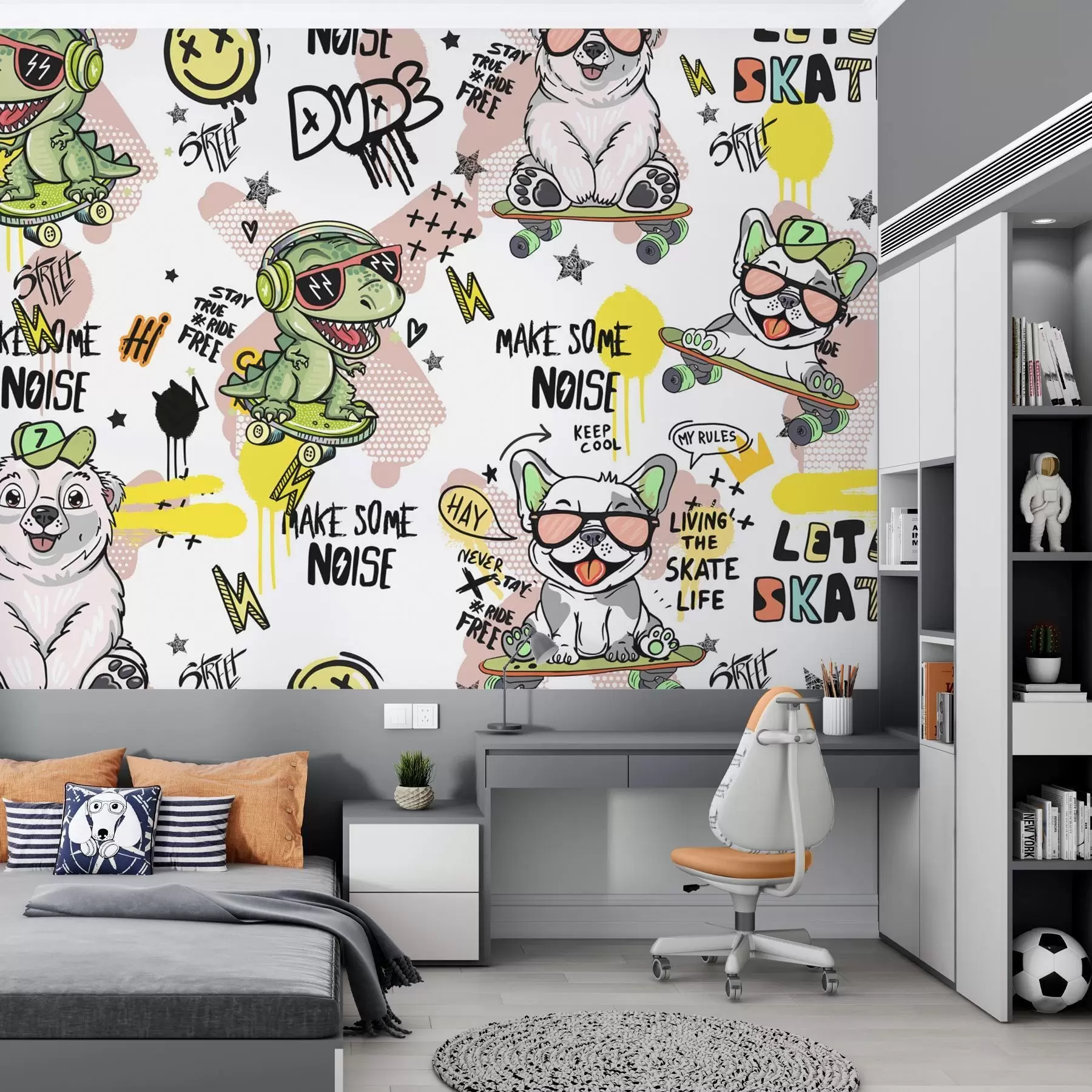 wall murals Fairytale characters w04940