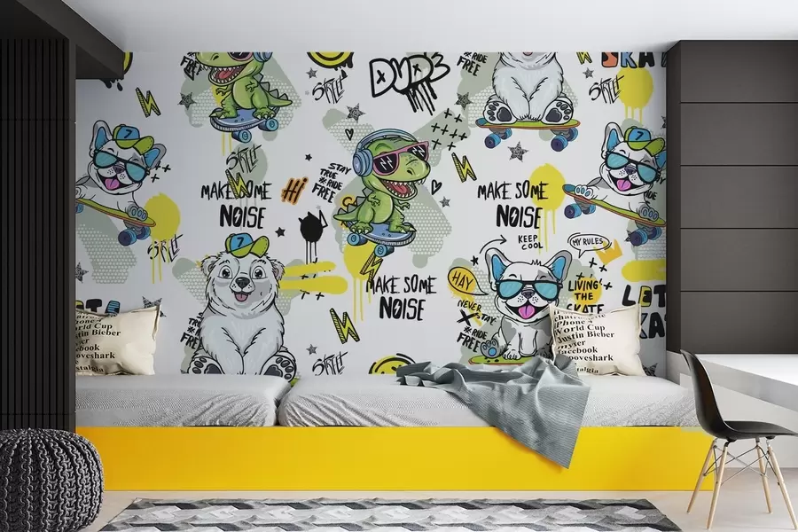 wall murals Fairytale characters w04940v1