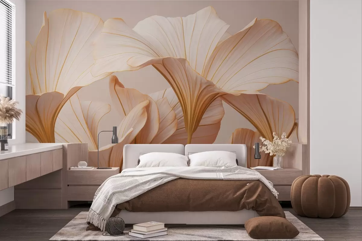 wall murals Large buds w04947
