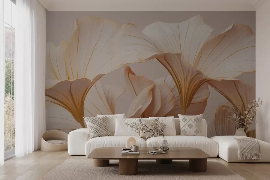 wall murals Large buds w04947