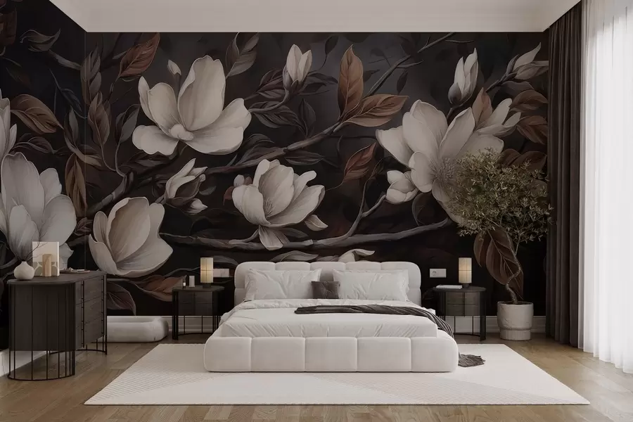 wall murals Elegant tree branch w04950