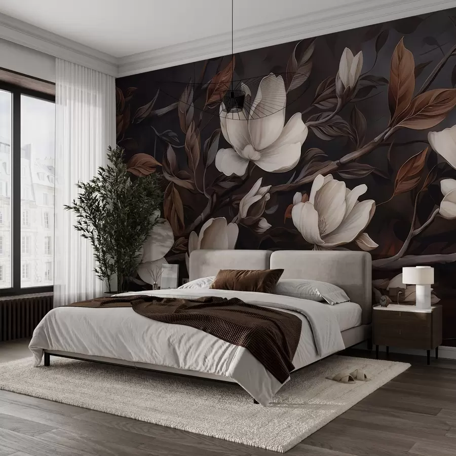 wall murals Elegant tree branch w04950