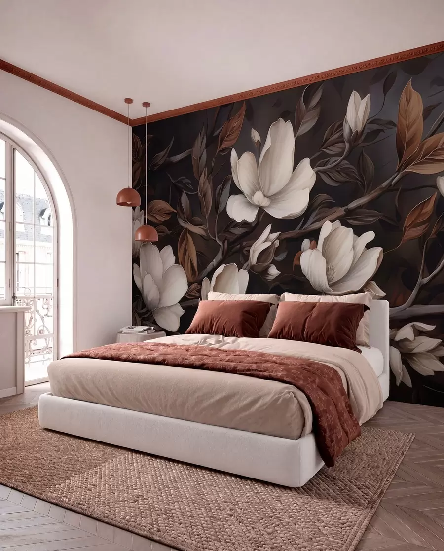 wall murals Elegant tree branch w04950