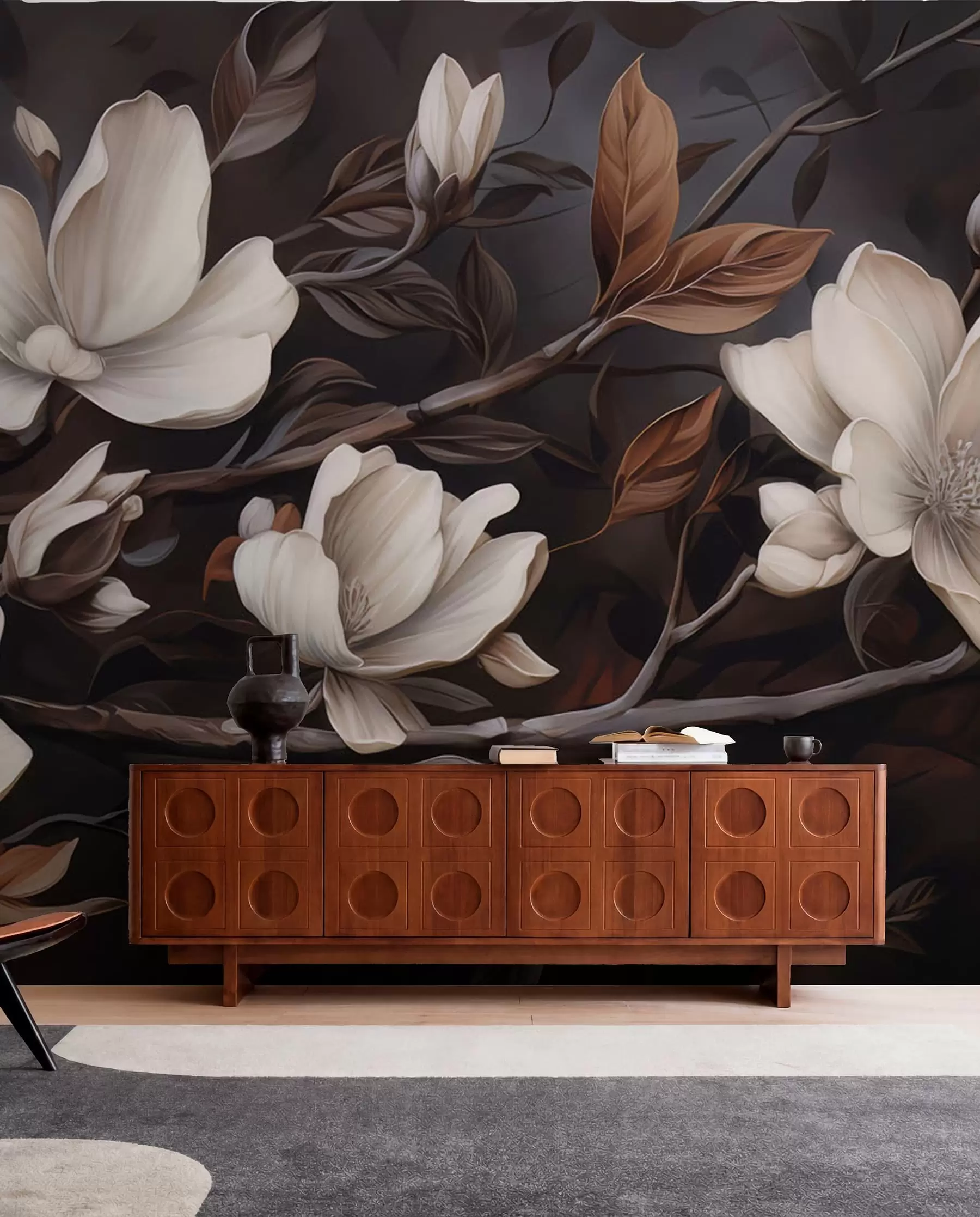 wall murals Elegant tree branch w04950