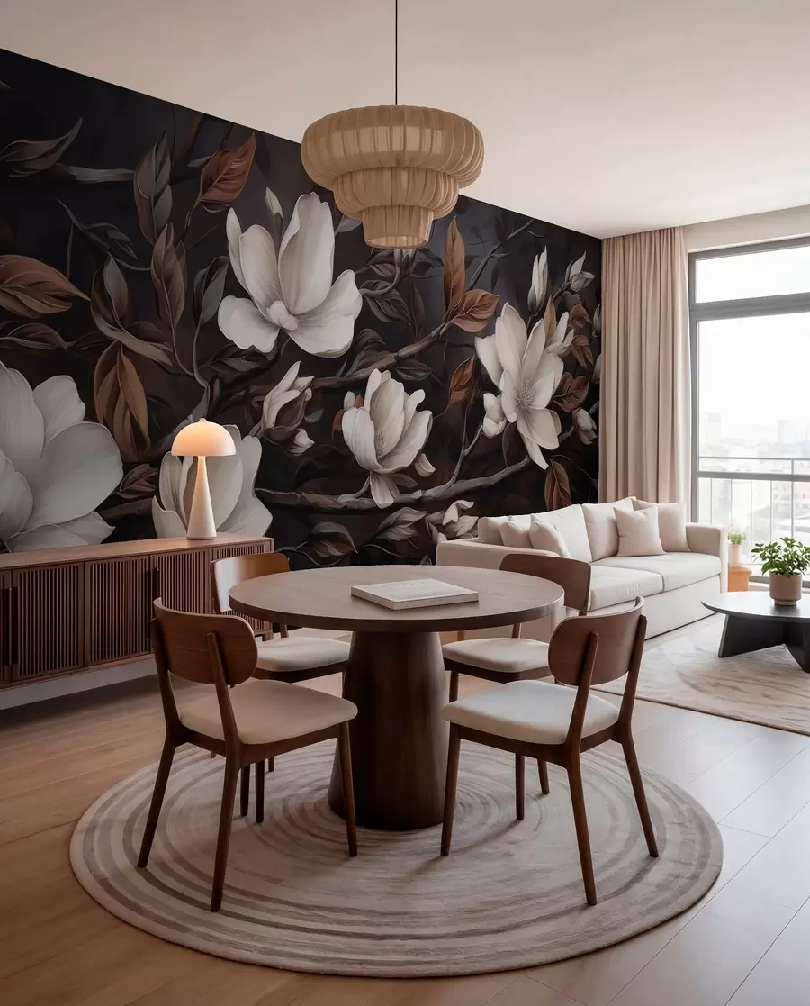 wall murals Elegant tree branch w04950