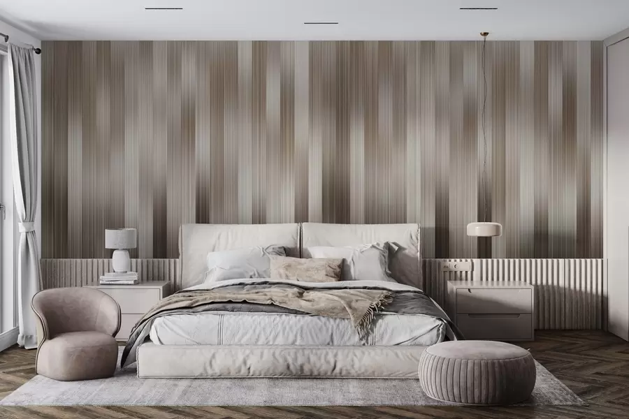 wall murals Harmony of vertical lines w04952v1
