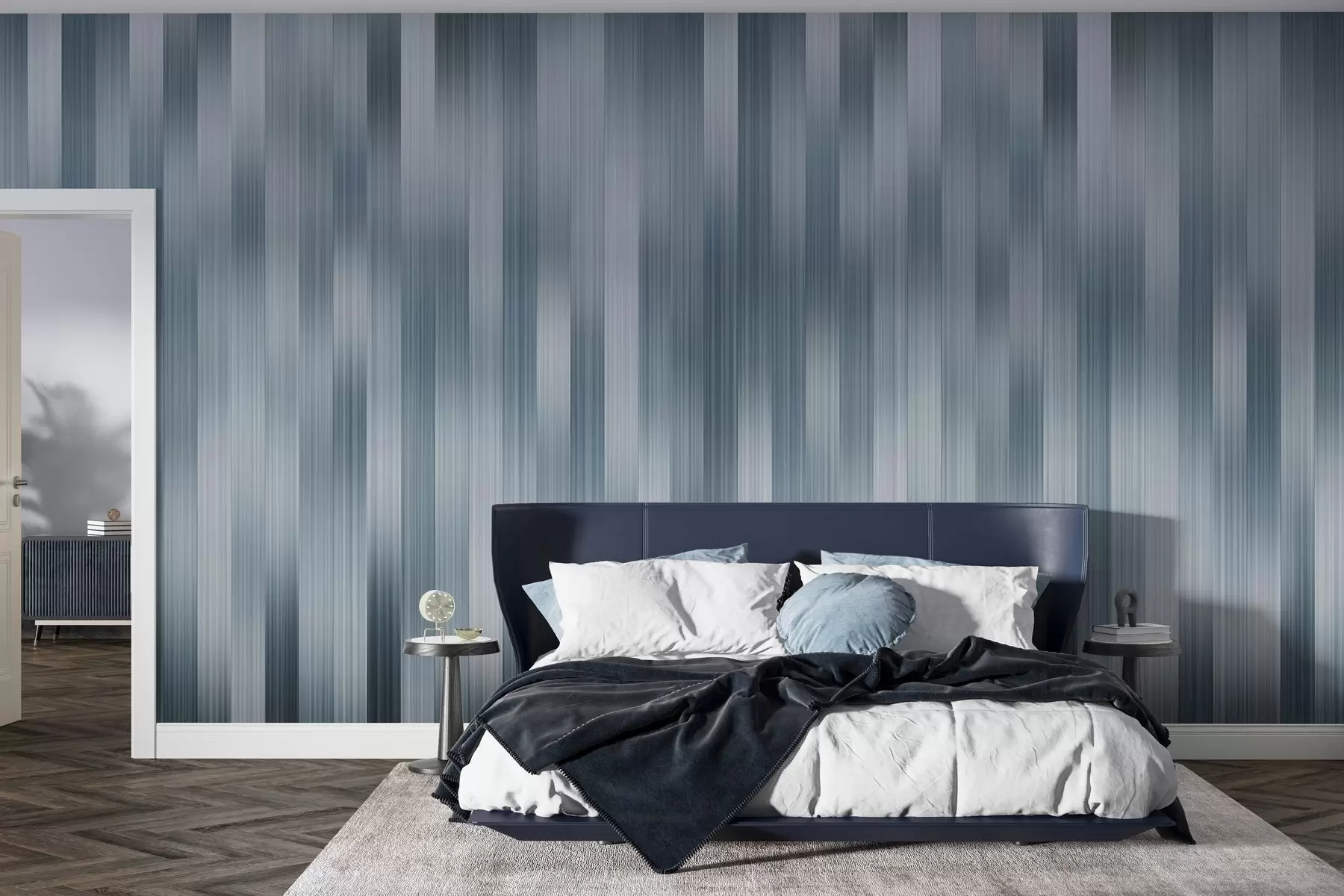 wall murals Harmony of vertical lines w04952v2