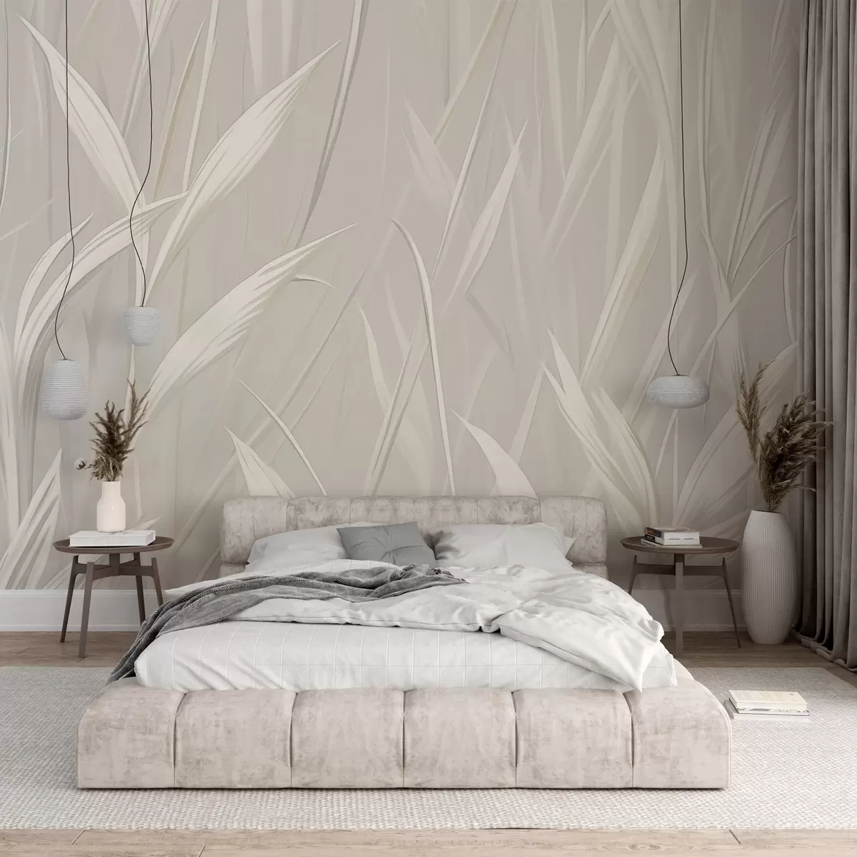 wall murals Abstract grass w04915