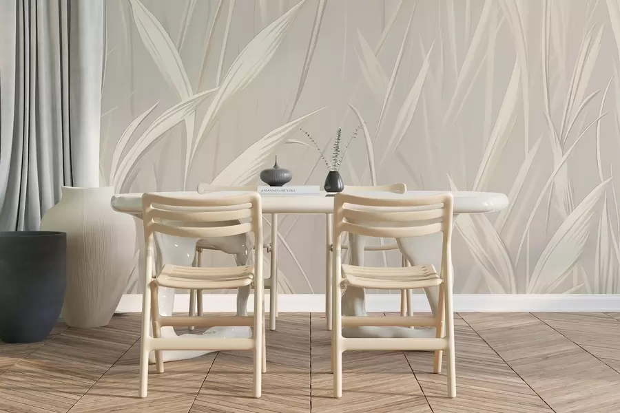 wall murals Abstract grass w04915