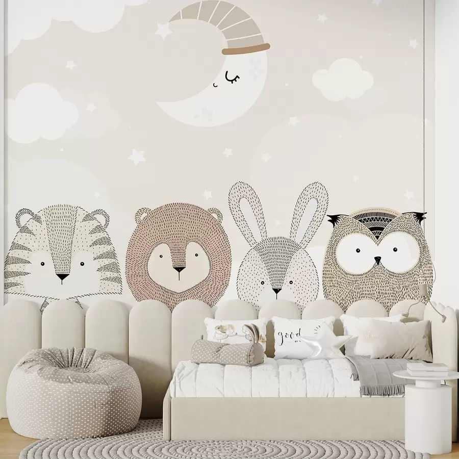 wall murals Fairytale animals w04928