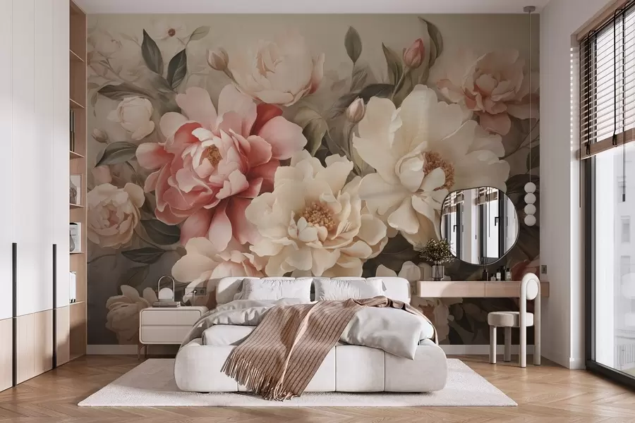 wall murals Flowers in bloom w04977