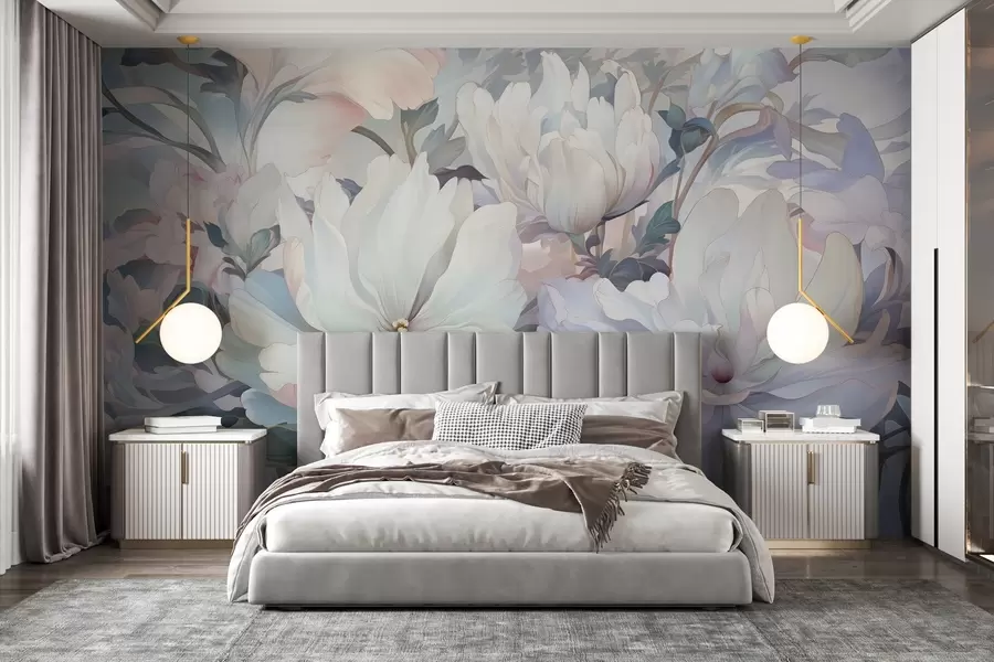 wall murals Floral symphony w04999