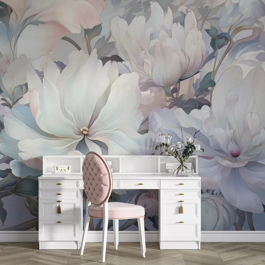 wall murals Floral symphony w04999