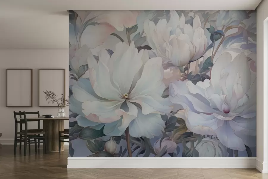 wall murals Floral symphony w04999