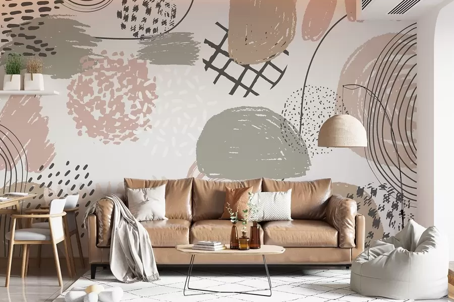 wall murals Abstraction w04912