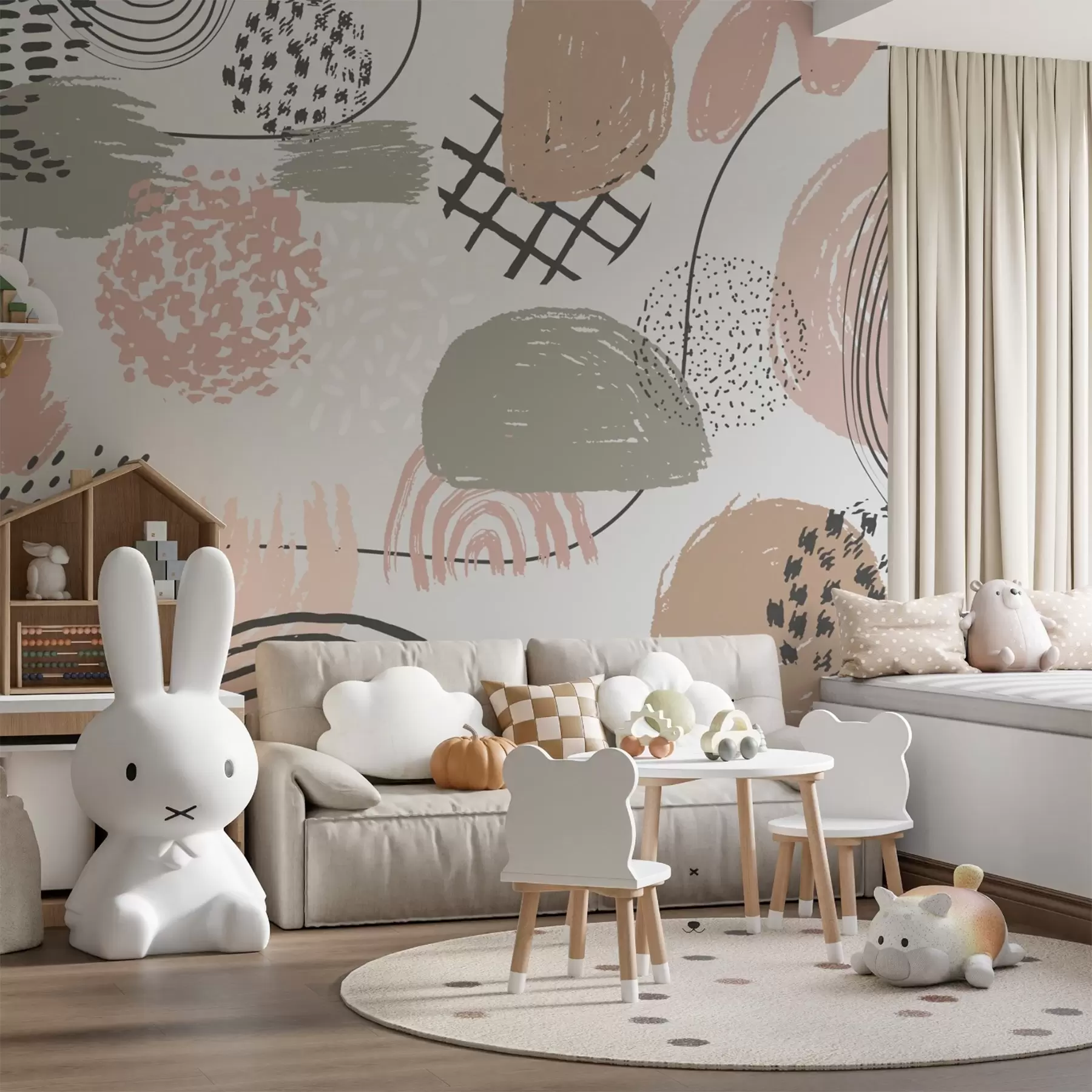 wall murals Abstraction w04912