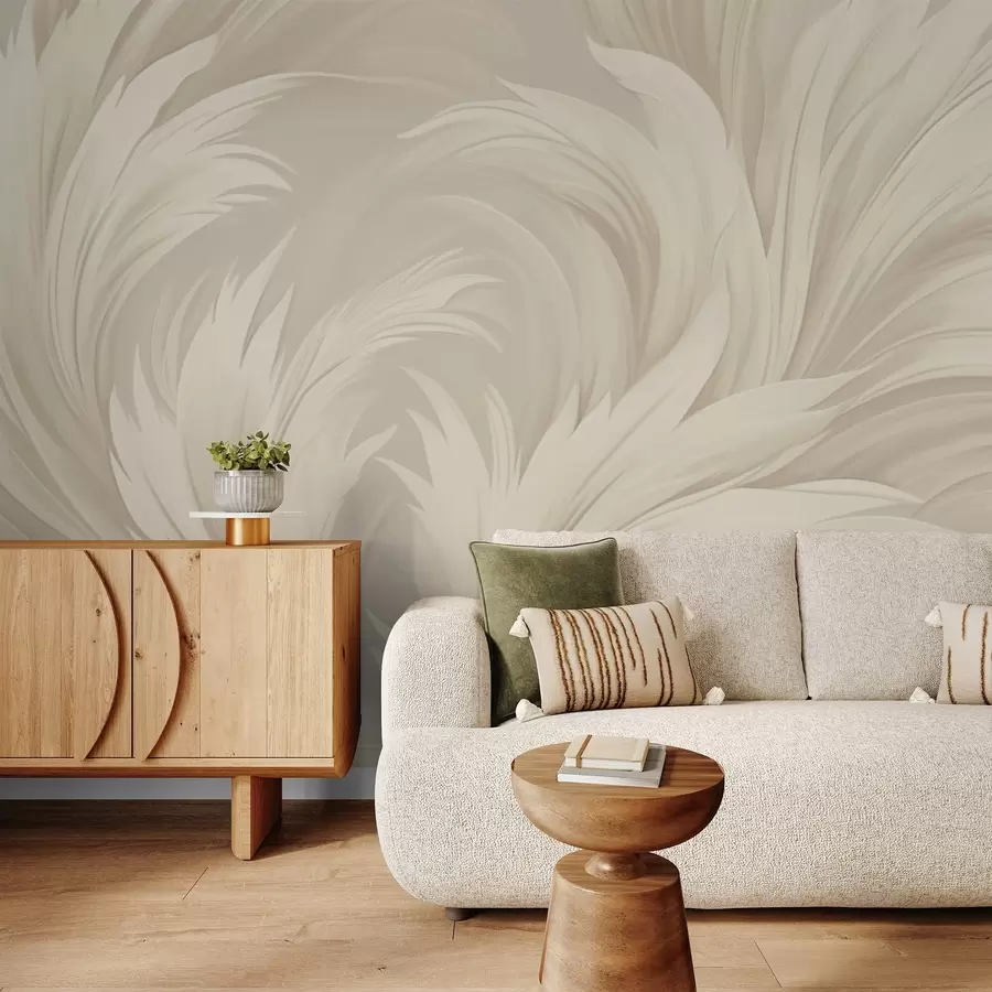 wall murals Abstract leaves w04987