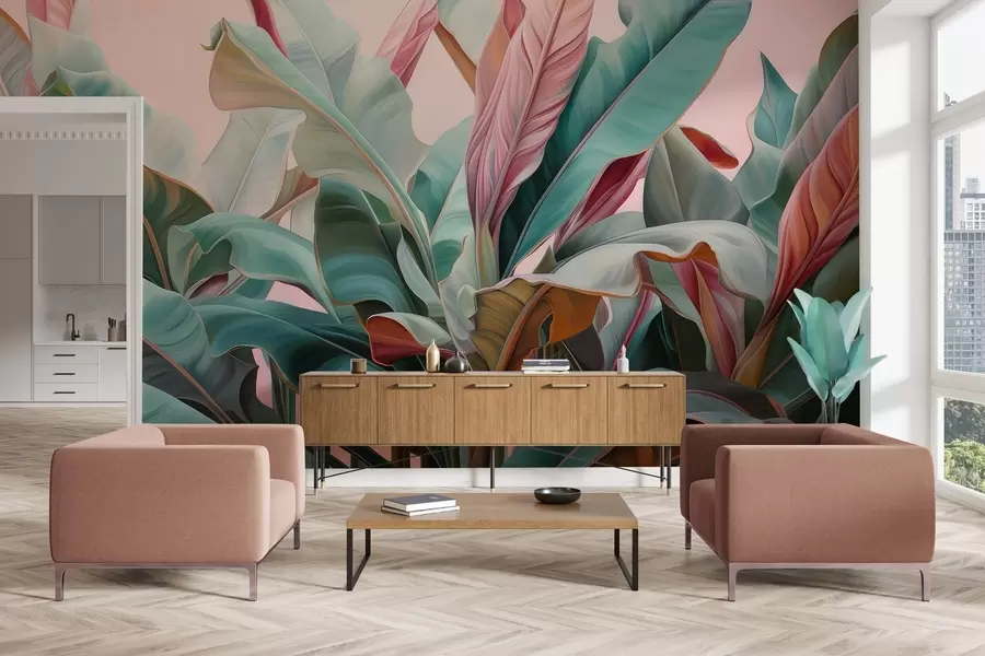 wall murals Botanical Harmony w05009