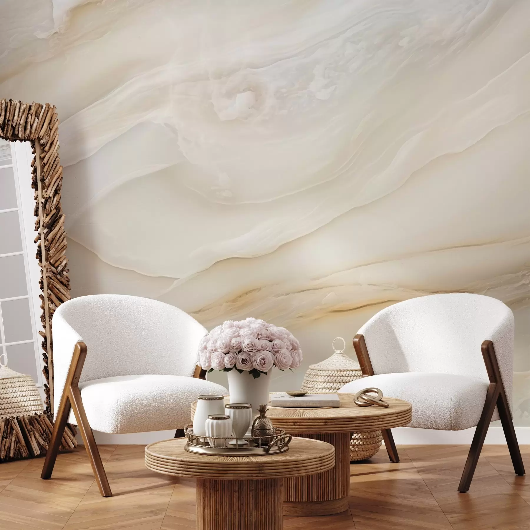 wall murals Exquisite Marble w05011