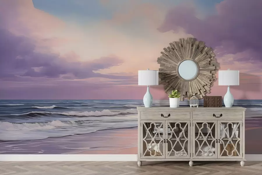 wall murals Evening tide w05001