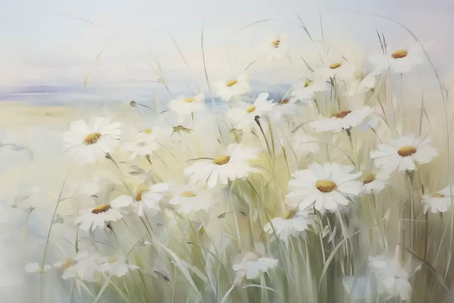 wall murals Flower field w05035